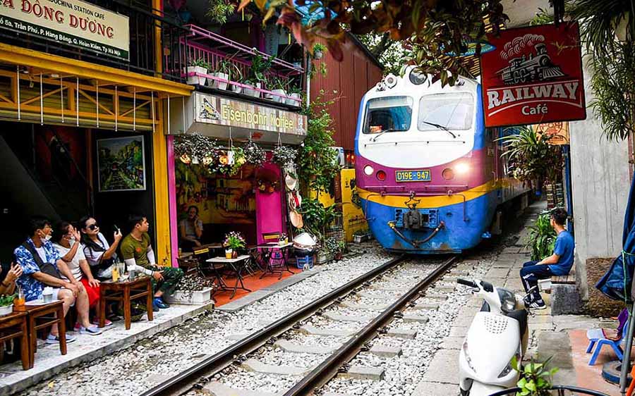 Hanoi Train Street - things to do in hanoi